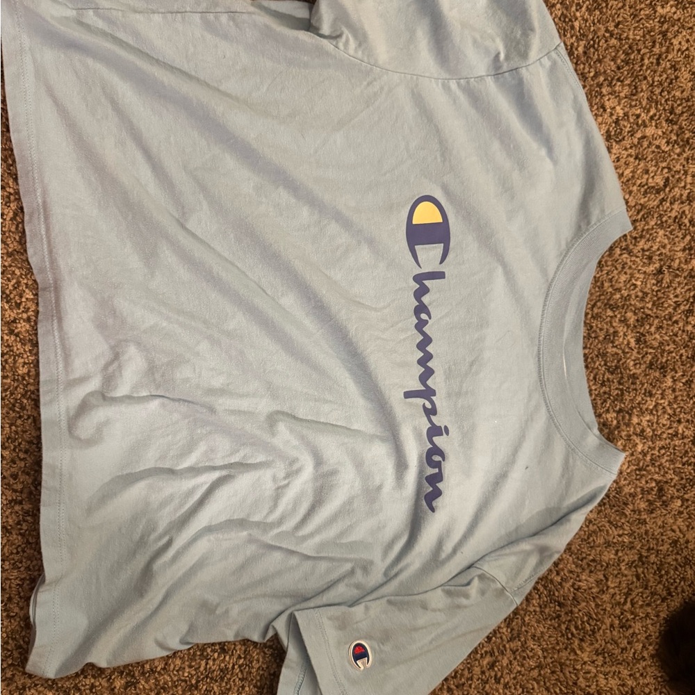 Champion Sky Blue Athletic Tee